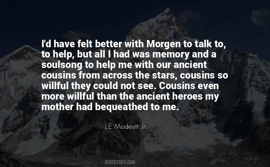 Quotes About Morgen #847371