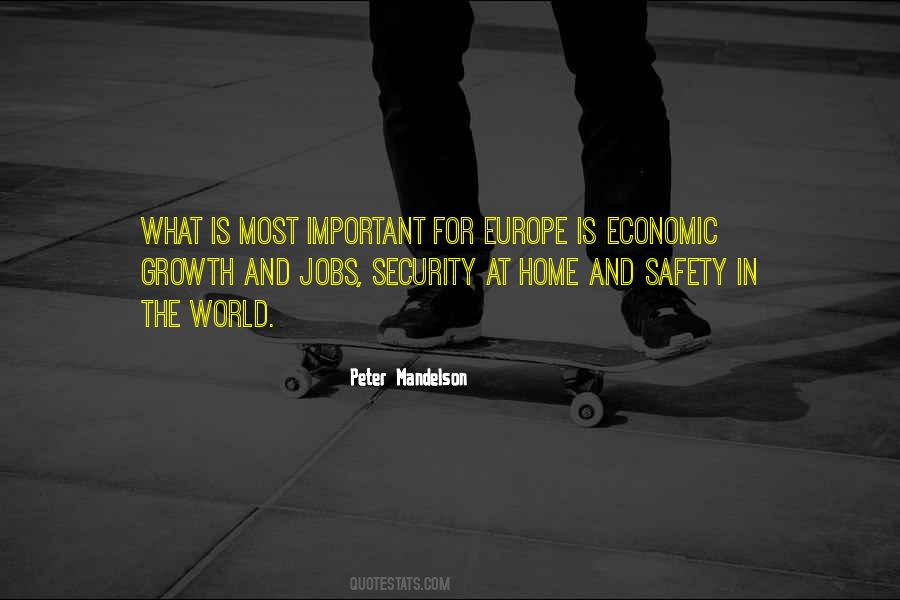 Economic Security Quotes #492126
