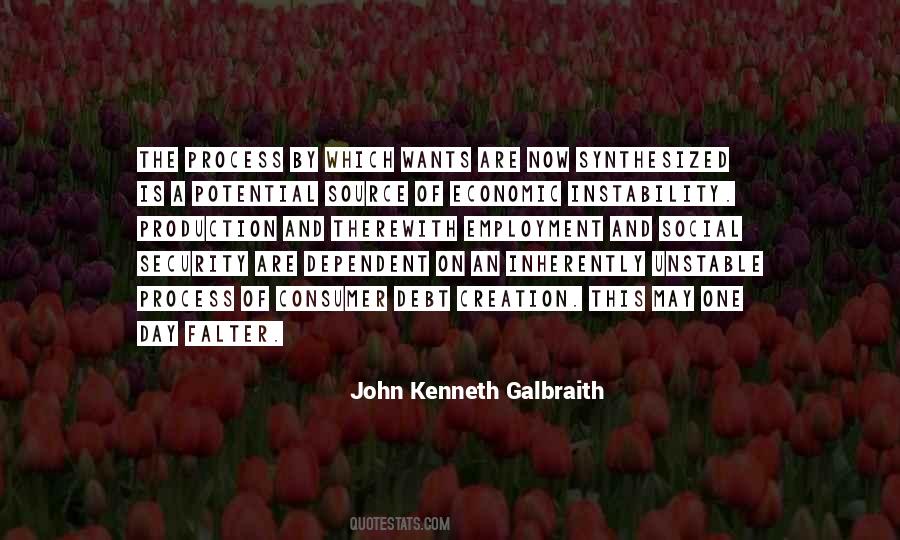 Economic Security Quotes #93013