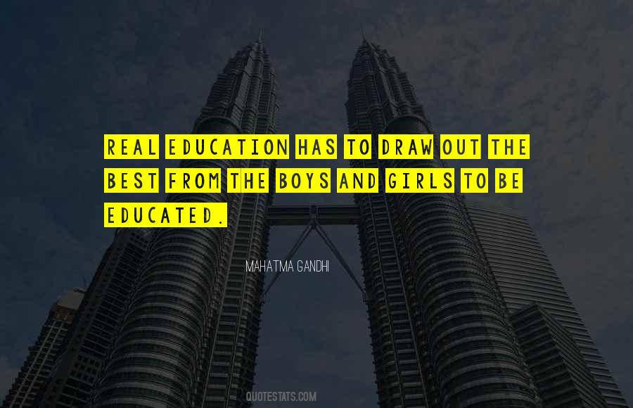 Educated Girls Quotes #743503
