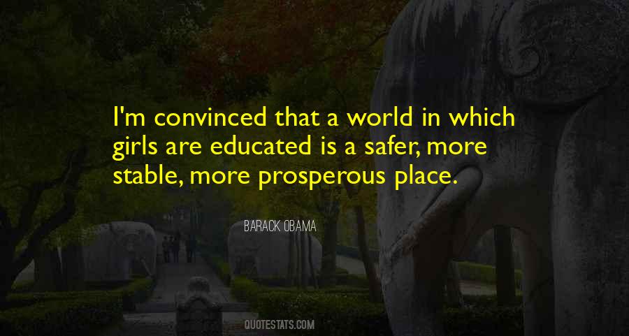 Educated Girls Quotes #900399