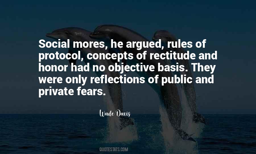 Quotes About Mores #349498