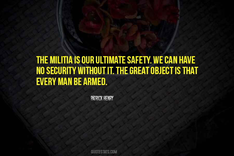 Armed Security Quotes #1111567