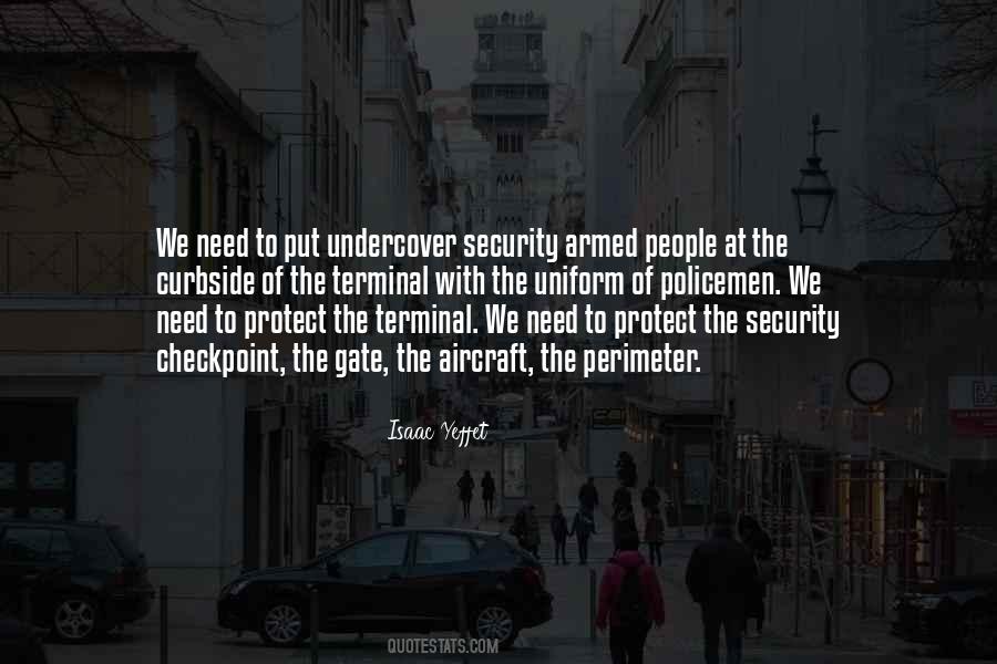 Armed Security Quotes #1207510