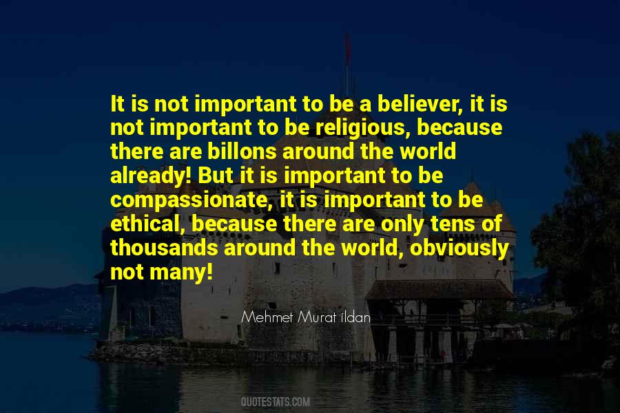 Religious Believer Quotes #557657