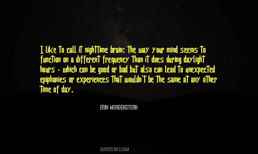 Time Of Day Quotes #1441289