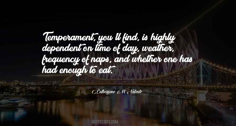 Time Of Day Quotes #1507526