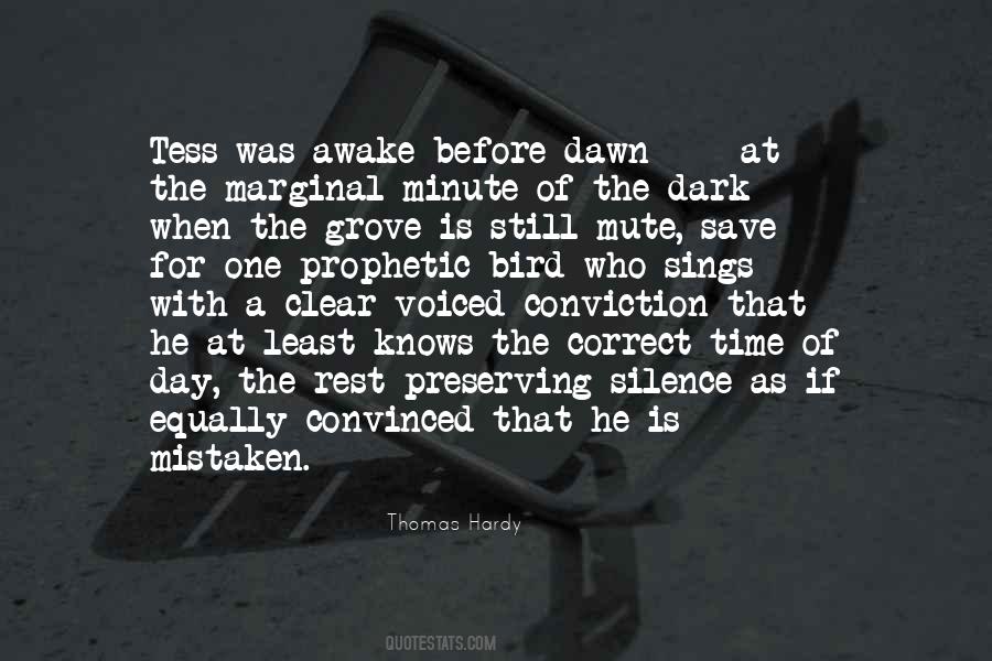 Time Of Day Quotes #155980