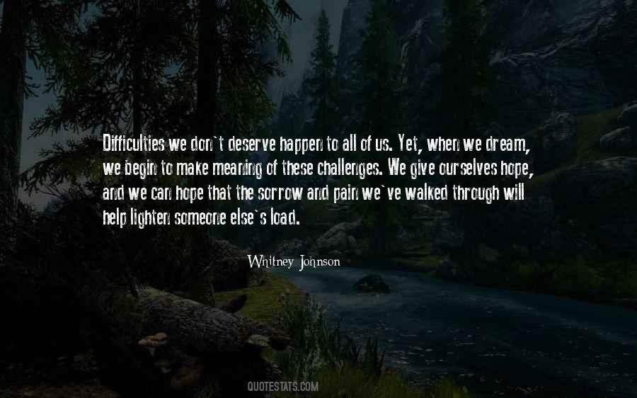 Meaning Of Dream Quotes #1370094