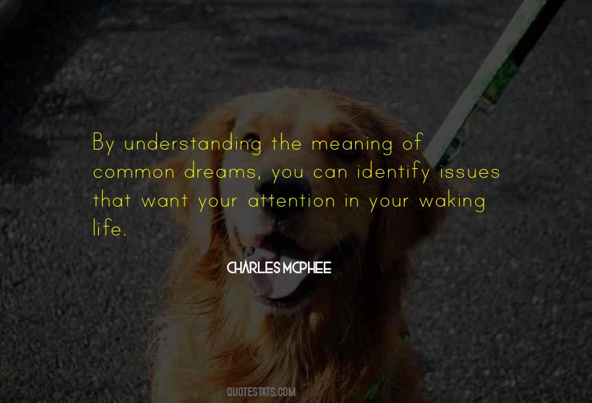 Meaning Of Dream Quotes #1503111