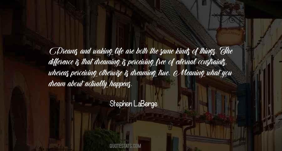 Meaning Of Dream Quotes #856854