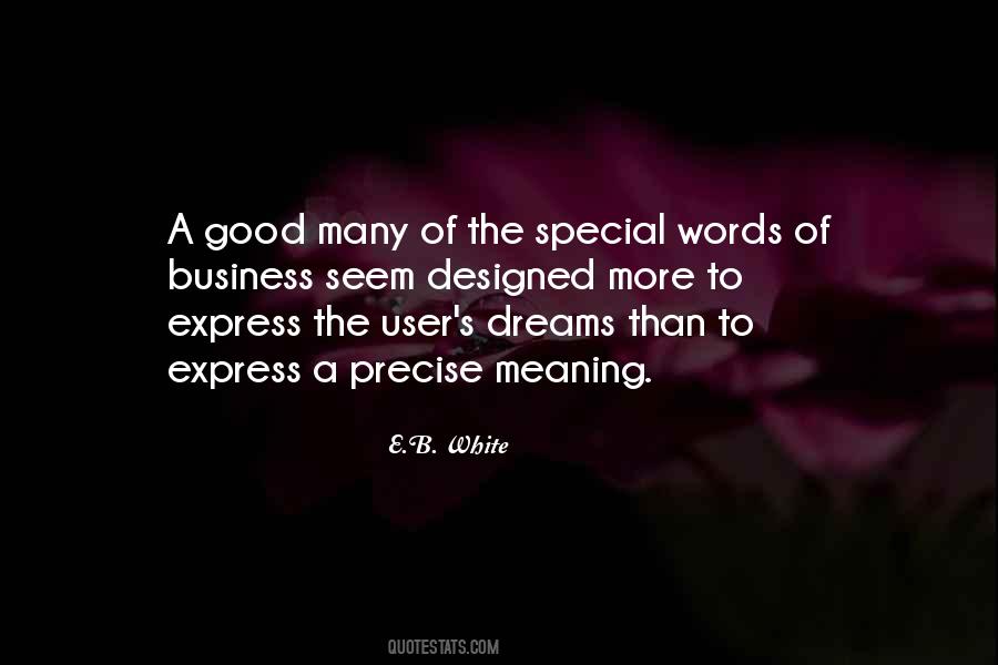 Meaning Of Dream Quotes #88316