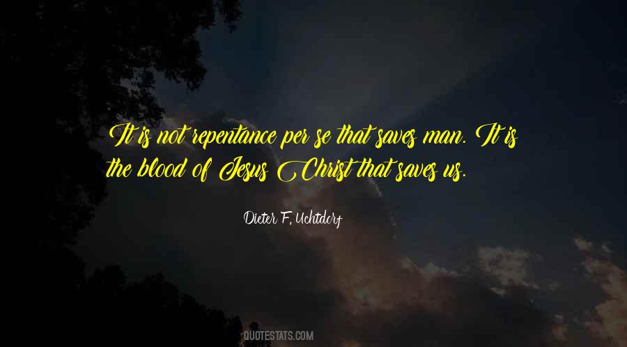 Blood Of Jesus Christ Quotes #1672941
