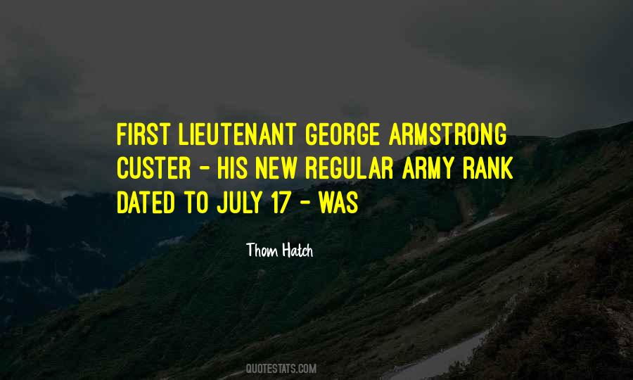 Army Lieutenant Quotes #700033