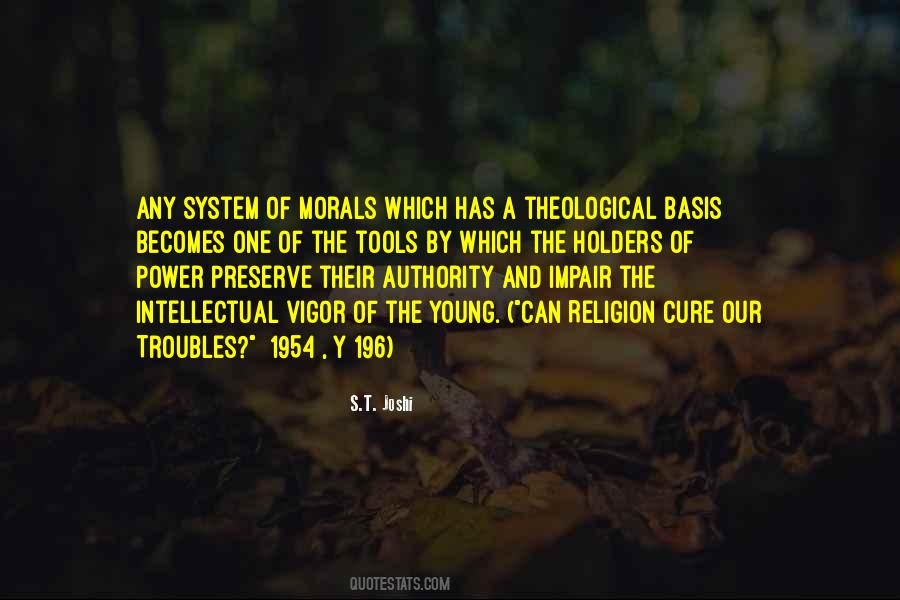 Quotes About Morals And Religion #1393119