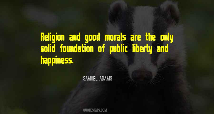 Quotes About Morals And Religion #168359