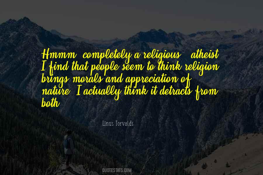 Quotes About Morals And Religion #282815