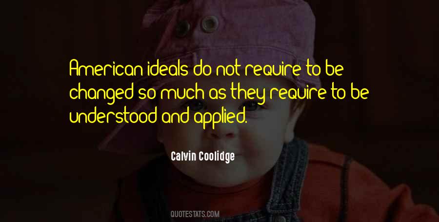 American Ideals Quotes #421743