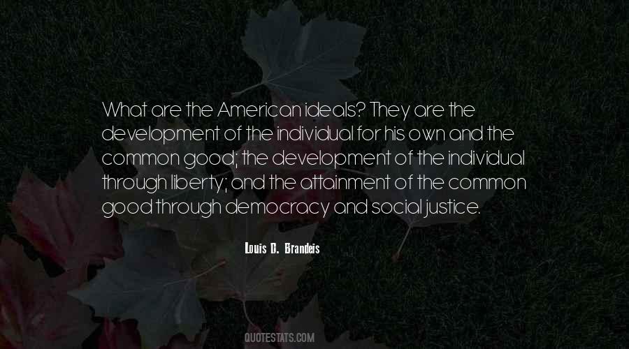 American Ideals Quotes #729214