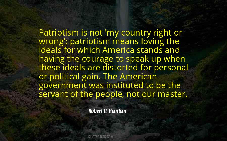 American Ideals Quotes #832293