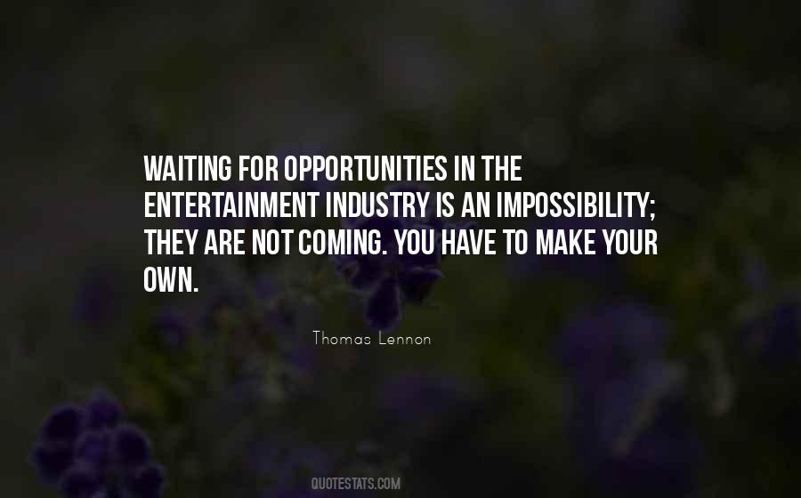 Opportunities In Quotes #97432