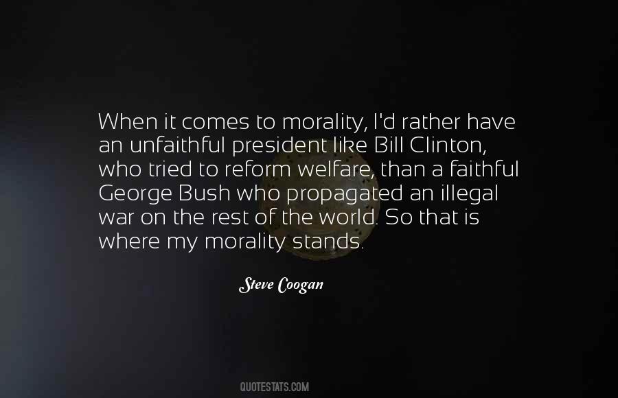 Quotes About Morality In War #1153216