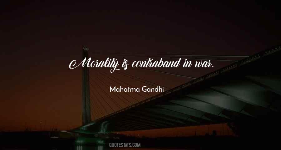Quotes About Morality In War #758468