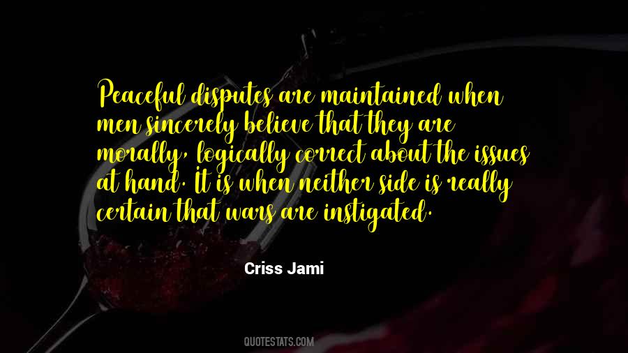 Quotes About Morality In War #975335