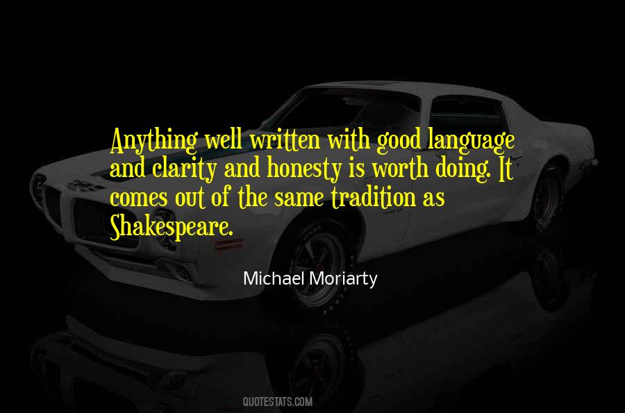 Quotes About The Written Language #1062773