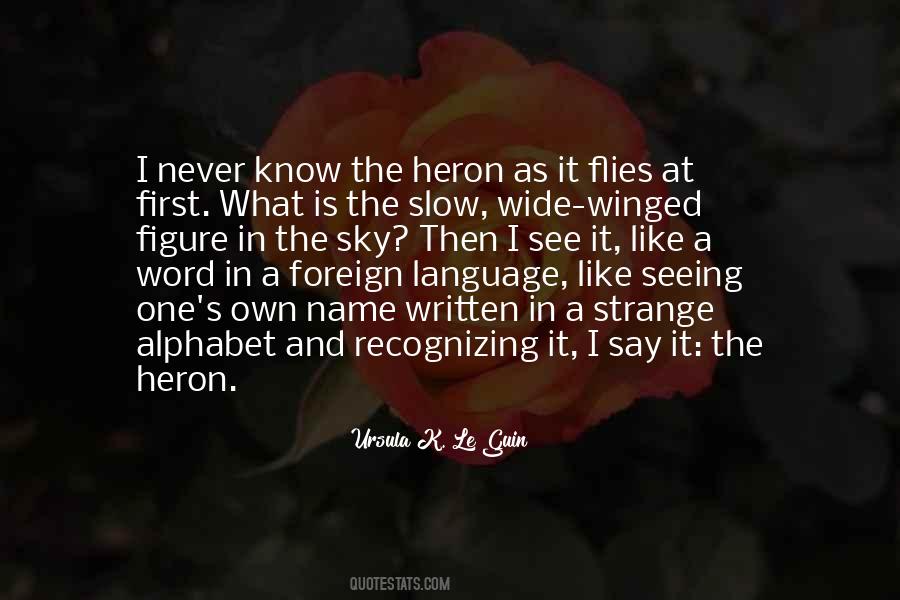 Quotes About The Written Language #1146212