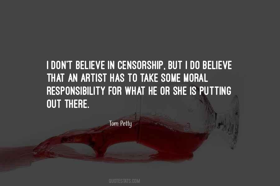 Quotes About Moral Responsibility #207636