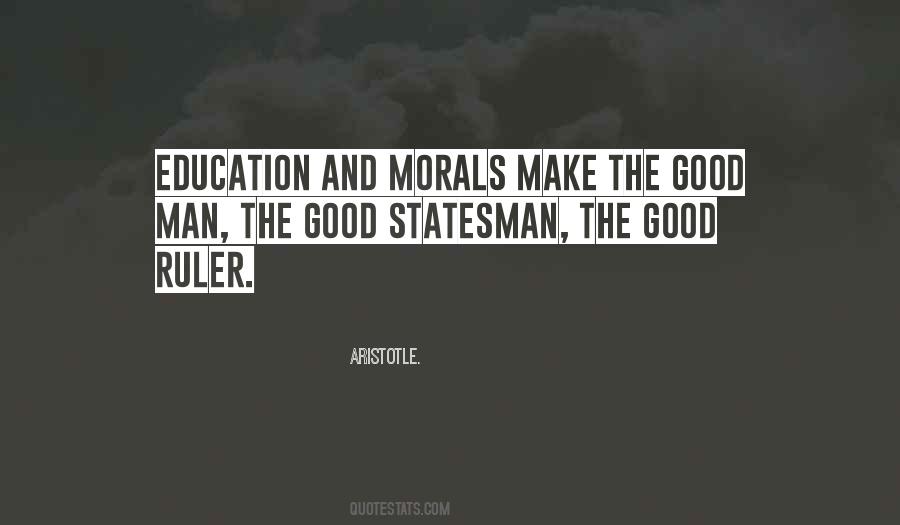 Quotes About Moral Education #162874