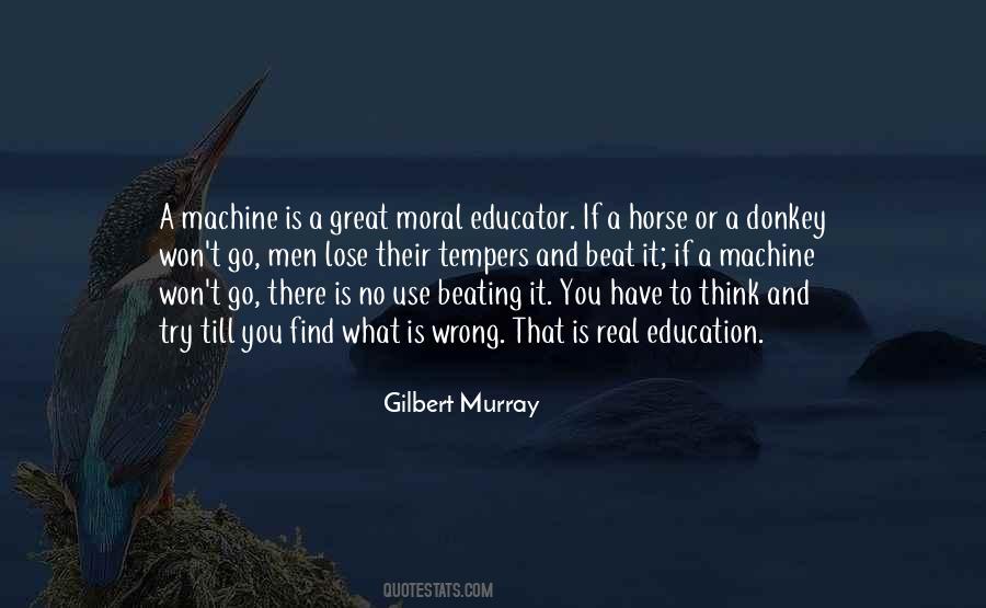 Quotes About Moral Education #332722