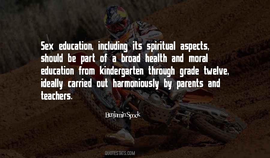 Quotes About Moral Education #765512