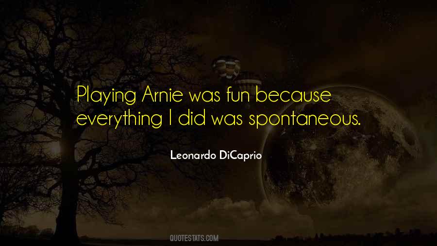 Arnie's Quotes #697725