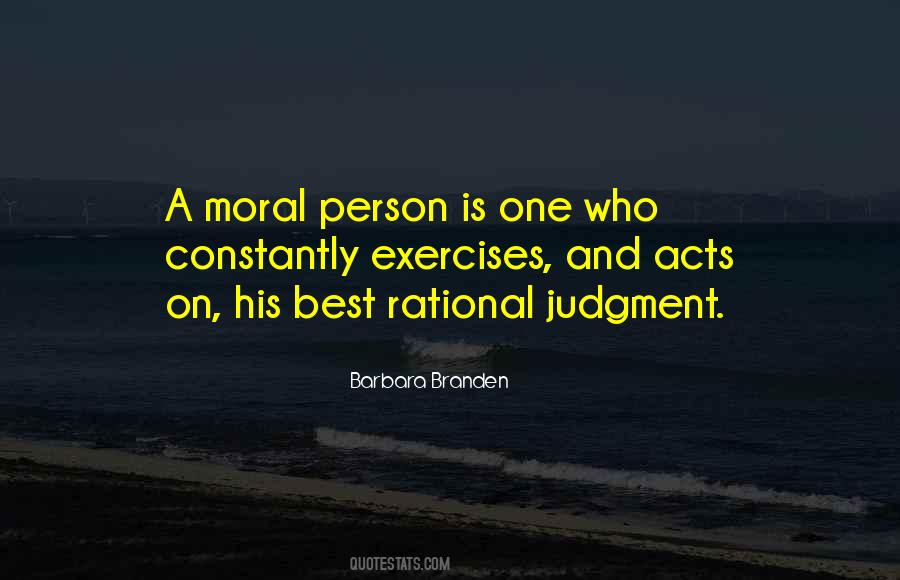 Quotes About Moral Acts #917405