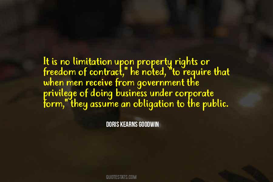 Rights Of Property Quotes #1522380