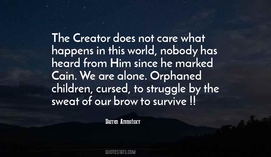 Aronofsky Quotes #1060272