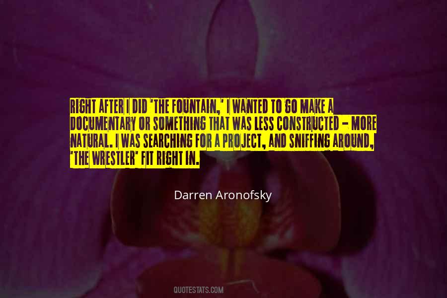 Aronofsky Quotes #1172215
