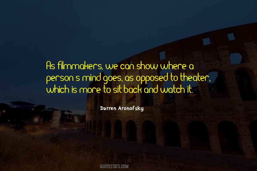 Aronofsky Quotes #1627967