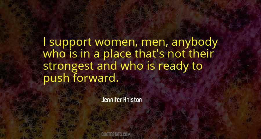 Men Support Quotes #1060074