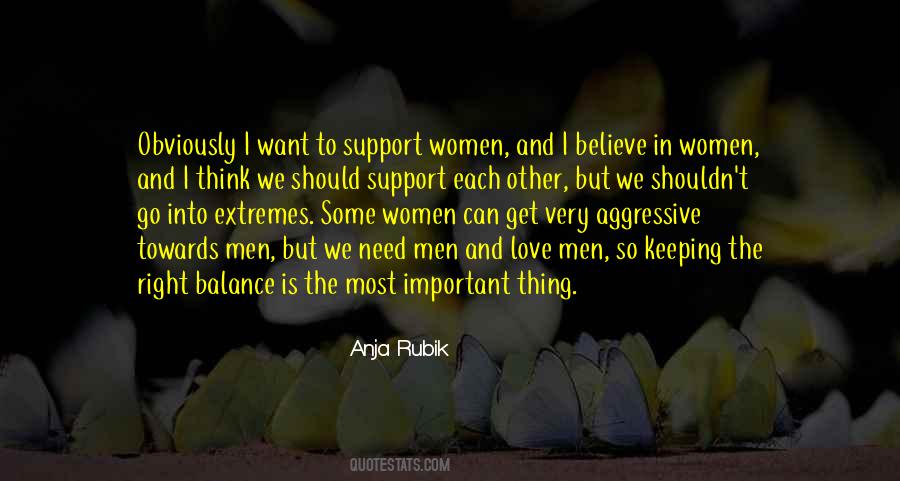 Men Support Quotes #1125898
