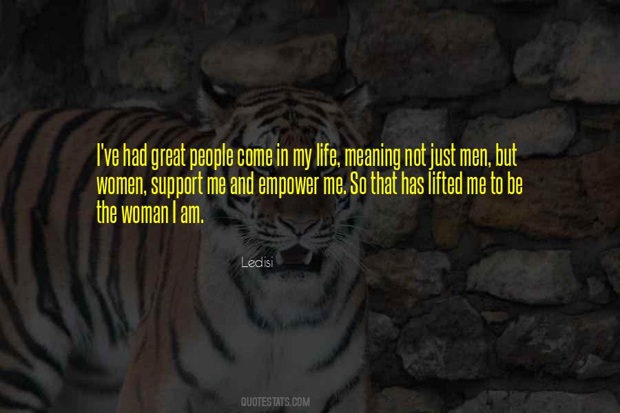 Men Support Quotes #819628