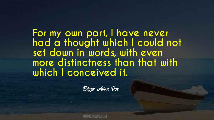 Distinctness Of Quotes #1443810