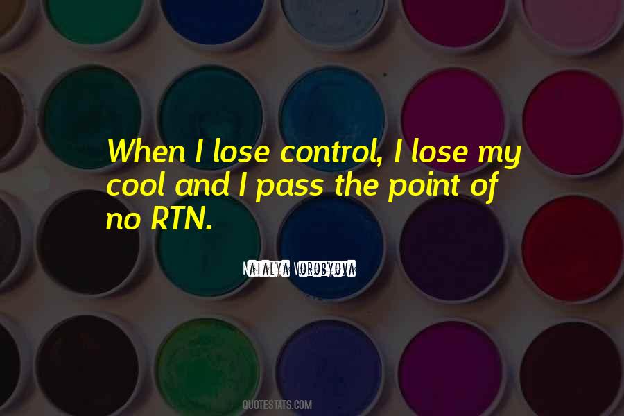 Loss Of Control Quotes #902480