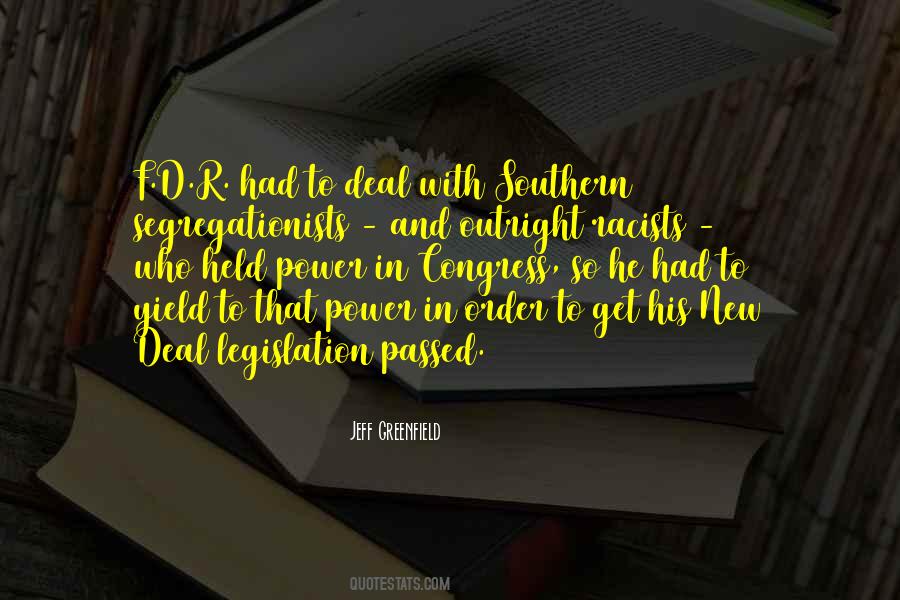 Legislation Passed Quotes #49078