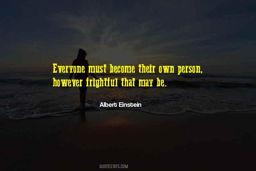 Own Person Quotes #1026656