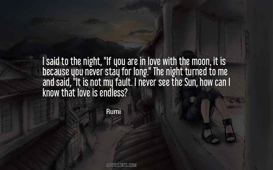 Quotes About Moon Love #289652