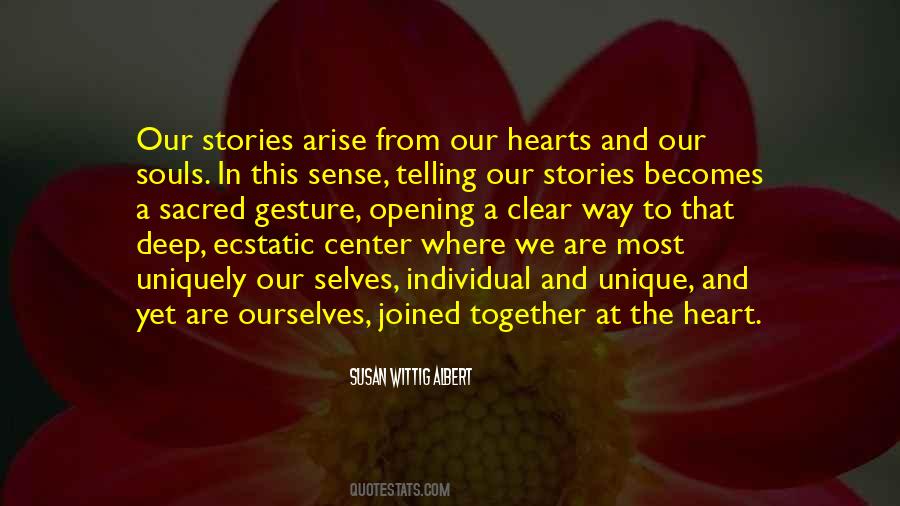 Center Of Your Heart Quotes #587777