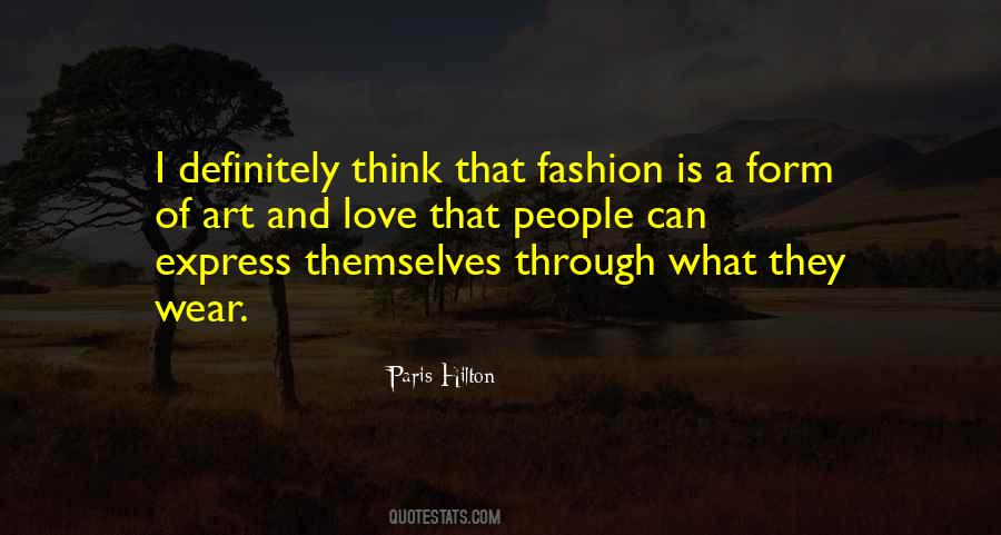 I Love Fashion Quotes #256840